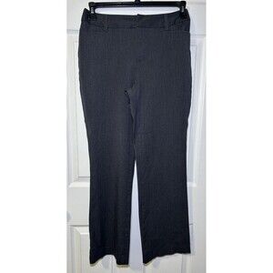 St. John’s Bay Women’s Gray Straight Leg Dress Pants Size 8 (29 X 28.5)